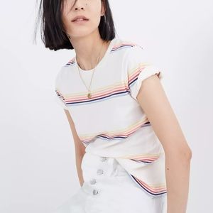 Madewell northside vintage striped tee